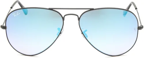 Vista 2 de Ray-Ban Aviator - Lentes de sol grandes y polarizados de metal Negro