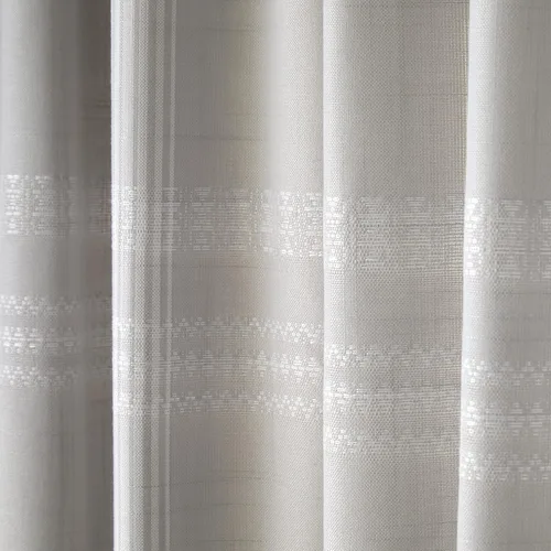 Vista 2 de SKL HOME por Saturday Knight Ltd. Adelyn Valance, 56x13, Gris