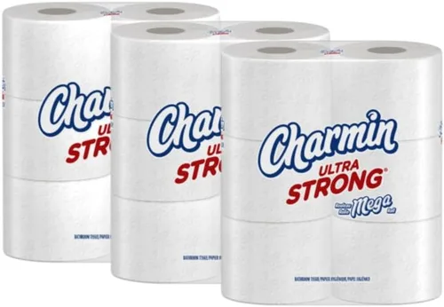 Vista 3 de Charmin Papel higiénico ultra fuerte (3 paquetes de 6 megarrollos)