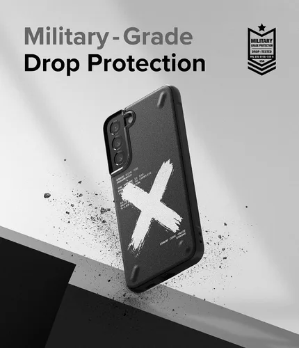 Vista 5 de Ringke Onyx - Funda protectora para teléfono compatible con Samsung Galaxy S22 Plus 5G (2022), diseño impreso, resistente, resistente, duradero, a