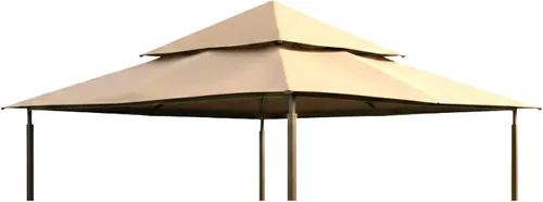 Vista 8 de Garden Winds Toldo de repuesto para cenador The Harbor - Standard 350 - Beige