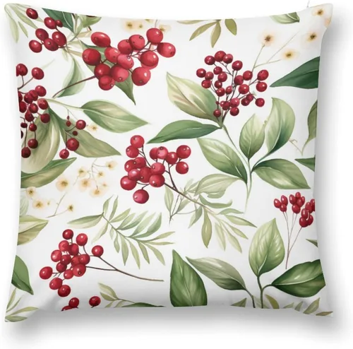 Vista 18 de Almohadas decorativas para sofá, perro, cachorro, decoradas con luces de Papá Noel, regalo para amantes de los perros, funda de cojín para sofá al