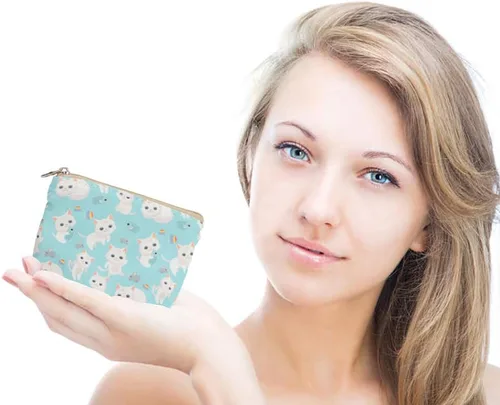 Vista 7 de Monedero para mujer y niña, diseño de monedero