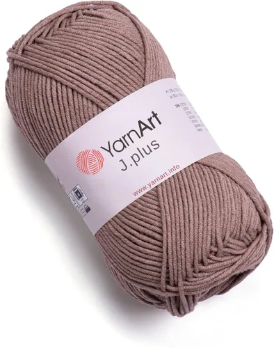 Vista 38 de YarnArt Jeans Plus - Hilo de mezcla de algodón suave, 100g (3.5 onzas), 160m (174 yardas), 55% algodón, 45% acrílico, grosor medio #4, ideal