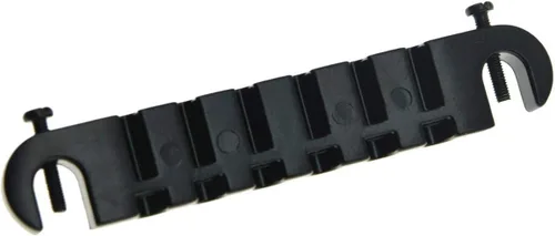 Vista 5 de Cordal de puente envolvente de guitarra eléctrica negra para Les Paul LP Junior Negro