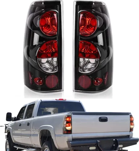 Vista 9 de Nixon Offroad Luces traseras para Chevy Silverado 1500 2500 3500 1999-2006 / GMC Sierra 1500 2500 3500 1999-2002 Luces traseras LED de repuesto