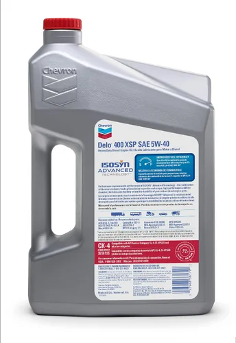 Vista 2 de Delo 39146 400 LE SAE 5W-40 aceite sintético para motor – 1 galón.