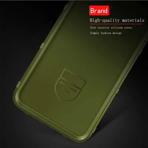 Vista 6 de Para Note 9 Caso, (Rugged Shield Series) TPU Grueso Sólido Armadura Rough Armor Funda Protectora Táctica Para Galaxy Note 9 (6.4 pulgadas) - Verde