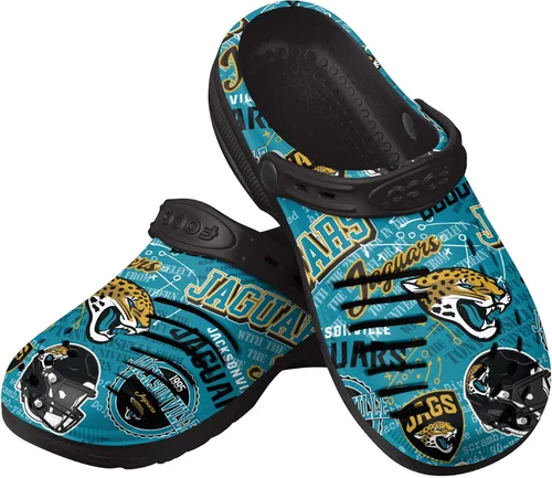 Vista 18 de FOCO Arizona Cardinals NFL Mens Historic Print Clog with Strap