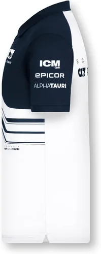 Vista 3 de Scuderia AlphaTauri Official Teamline - Polo para hombre, talla XS