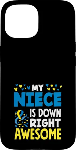 Vista 6 de My Niece is Down Right Awesome Down Syndrome Awareness Case for iPhone 17