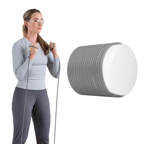 Vista 11 de TheraBand - Bandas de resistencia, banda elástica de látex profesional, para cuerpo superior e inferior, ejercicio de núcleo, terapia física