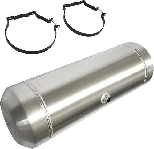 Vista 14 de JSD tanque de gas de 4 galones con llenado final de 8" x 20" de aluminio laminado con salida de llenado final de 1/4 NPT