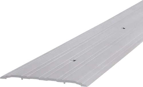 Vista 12 de MD Building - Umbral de perfil plano, comercial, plateado, 3-7/8 pulgadas x 36 pulgadas