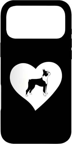 Vista 22 de Boston Terrier Heart Funny Boston Bull Terrier Pet Dog Lover Case for iPhone 17