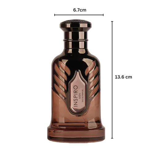 Vista 3 de INSPIRO MEN Eau de Parfum Eau De Perfum Perfum Frgrance de larga duración Para hombre y mujer 3.4 fl oz