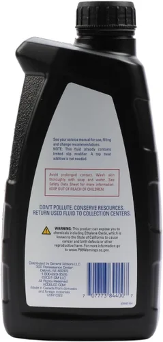 Vista 3 de ACDelco GM Original Equipment 10-4034 (88862624) Dexron LS 75W-90 - Aceite para engranajes, 32 onzas