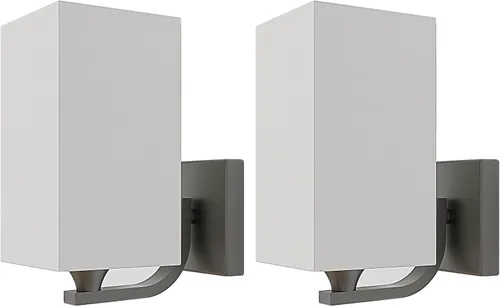 Vista 11 de Juego de 2 apliques de pared a pilas con control remoto regulable de 200 lúmenes, paquete de 2 lámparas de pared a pilas sin necesidad de cableado