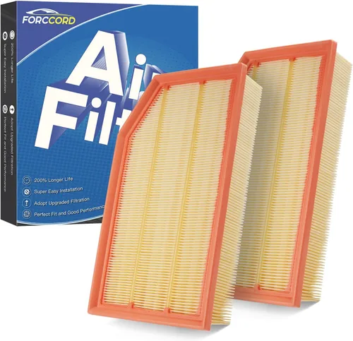 Vista 23 de Filtro de aire de motor CA12404 se adapta a 19-26 Chevrolet Silverado 1500/GMC Sierra 1500 21 22 23 24 25 26 Tahoe/Suburban/GMC Yukon Filtro de aire