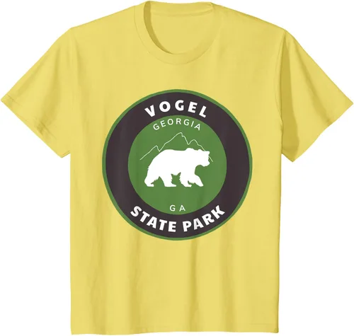 Vista 3 de Vogel State Park Georgia GA Bear Mountains - Camiseta de manga corta