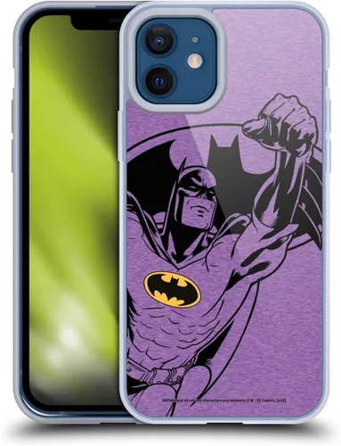 Vista 84 de Head Case Designs Funda de gel con licencia oficial de Batman DC Comics Bat Signal Logos [protección de grado militar] compatible con Apple iPhone 7
