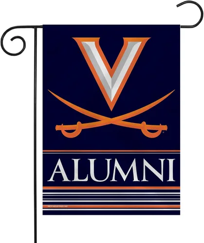 Vista 33 de Rico Industries NCAA Alumni - Bandera de jardín de doble cara de 13 x 18 pulgadas