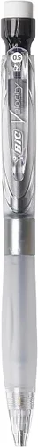 Vista 4 de BIC Velocity Max Pencil, 0.020 in, Hb (#2), plomo negro, barril gris, 2