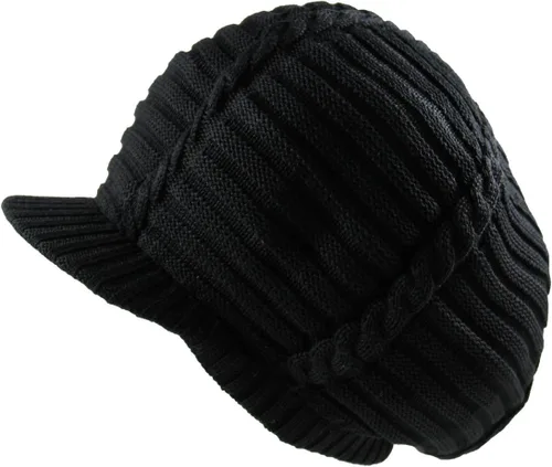 Vista 11 de RW Gorro de punto acanalado clásico Rasta 100% algodón