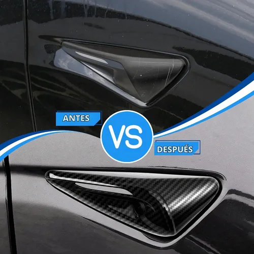 Vista 4 de frani Juego de 3 fundas de cámara exterior diseñadas para Tesla Model Y Juniper (estándar/Premium/Performance) 2025-2027, cubierta de protección