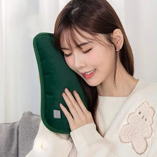 Vista 8 de ARTIBETTER Funda de felpa cálida para bolsa de agua caliente para comodidad de manos para uso y familiares y amigos