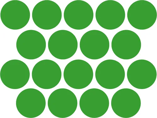 Vista 30 de LiteMark Calcomanías extra pequeñas, puntos de vinilo extraíbles, calcomanías circulares con acabado mate, calcomanías redondas para pared de aula