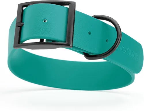 Vista 81 de Dogline Biothane - Collar impermeable para perro con hebilla de liberación rápida, resistente cincha de nailon recubierta con resistente y a prueba