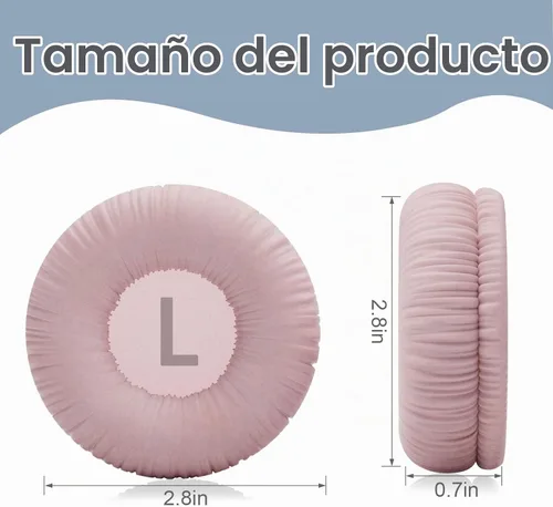 Vista 3 de Replacement Ear Pads for JBL Tune 510BT/520BT/570BT/660NC Headphones, Pink