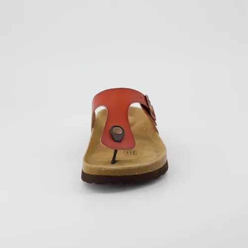 Vista 5 de CUSHIONAIRE Sandalia Leah con plantilla de corcho para mujer con +Comfort