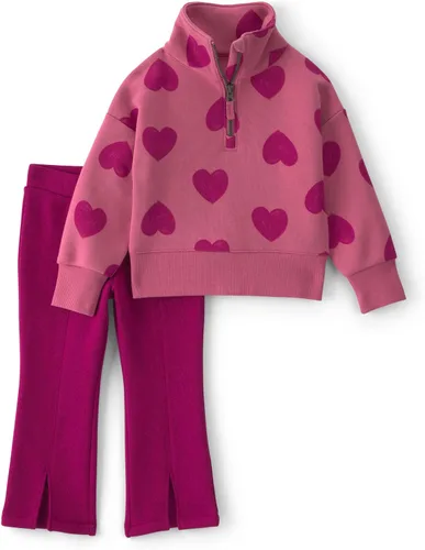 Vista 9 de Carter's Conjunto de pantalón de 2 piezas para niña Flor rosa
