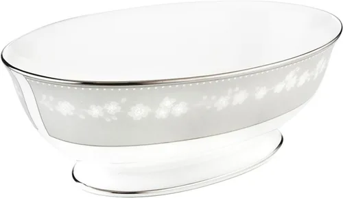 Vista 18 de Lenox Bellina Bone China Platinum Banded - Juego de 5 piezas, servicio para 1