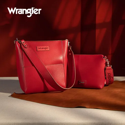 Vista 7 de Wrangler Bolsos de hombro para mujer con correa de guitarra