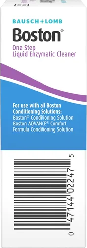 Vista 3 de Bausch & Lomb Boston One Step Limpiador enzimático líquido, removedor de proteínas, 0.1 fl oz (paquete de 3)