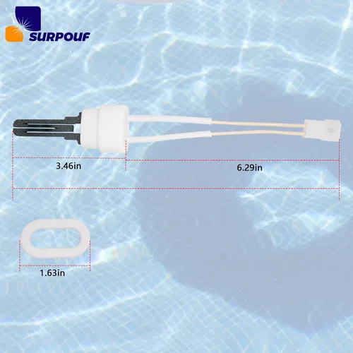 Vista 2 de 77707-0054 Kit de reemplazo de juntas de encendido para calentador de piscina y spa Pentair MasterTemp/Max-E-Therm
