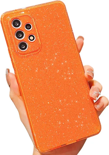 Vista 68 de MINSCOSE Funda compatible con Samsung Galaxy A14 5G, bonita funda delgada con purpurina fina, a prueba de golpes, de TPU para mujeres y niñas