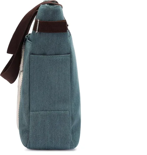 Vista 3 de KAUKKO Women Canvas Handbag Shoulder Bag Cat Big Tote Bag