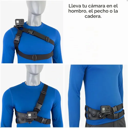 Vista 4 de STUNTMAN 360 - Soporte de hombro para GoPro y otras cámaras de acción