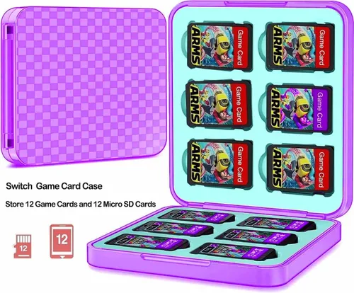 Vista 6 de Accessories Bundle for Nintendo Switch OLED - YOOWA girly Accessory Kit NS Oled Set with Carrying Case Protective Cover Screen Protector Game Card
