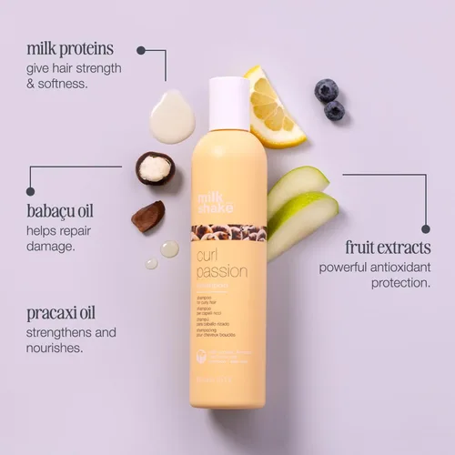 Vista 3 de milk_shake Curl Passion - Champú para cabello rizado - Champú sin SLES para cabello rizado