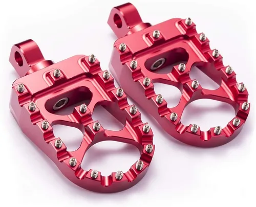 Vista 9 de Hopider Foot Pegs Compatible with harley Dyna Sportster Fatboy Iron 883 Negro