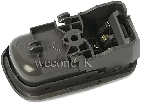 Vista 2 de Aftermarket Parts K1AutoParts - Manija interior interior derecha para puerta interior en color gris para Nissan Navara D22 Frontier Pickup 1996 1997