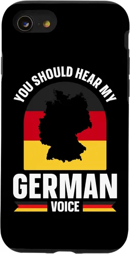 Vista 8 de Funda para iPhone 12 mini You Should Hear My German Voice Scream Teacher Alemania