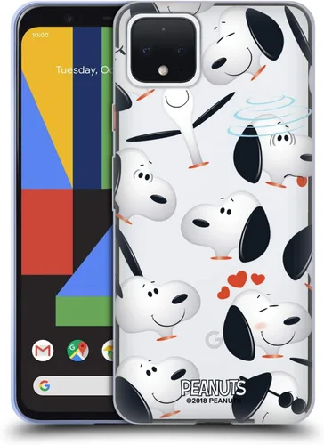 Vista 46 de Head Case Designs Funda de gel con licencia oficial de Peanuts Charlie Brown [protección de grado militar] compatible con Google Pixel 4
