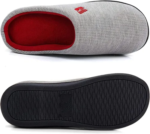 Vista 2 de RockDove - Pantuflas para mujer originales con espuma viscoelástica y dos tonos