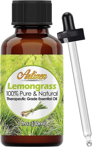 Vista 78 de Aceite esencial Artizen (100 % puro y natural, sin diluir) de calidad terapéutica, botella gigante. Ideal para aromaterapia, relajación, terapia